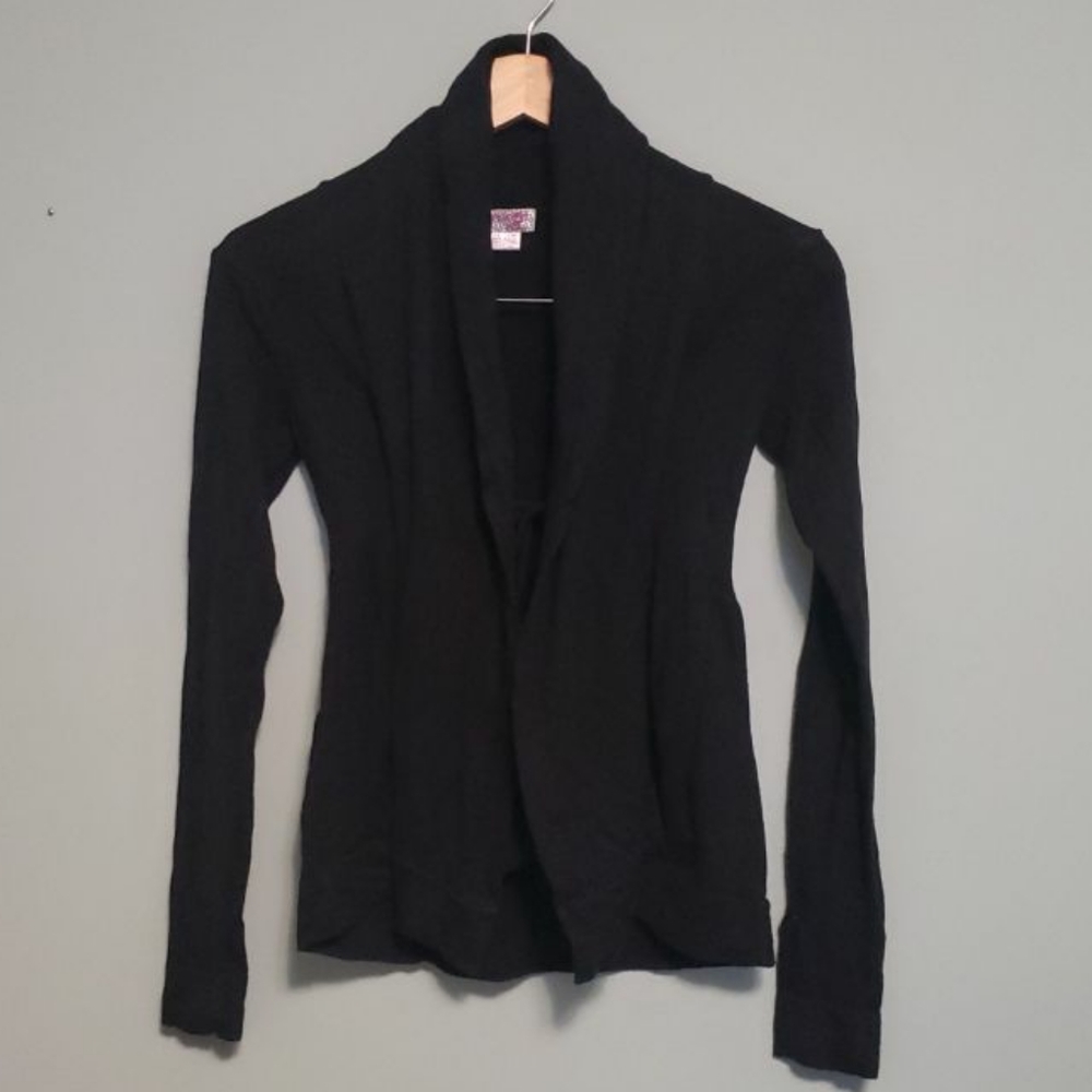 Kenziegirl for Aritzia black cardigan